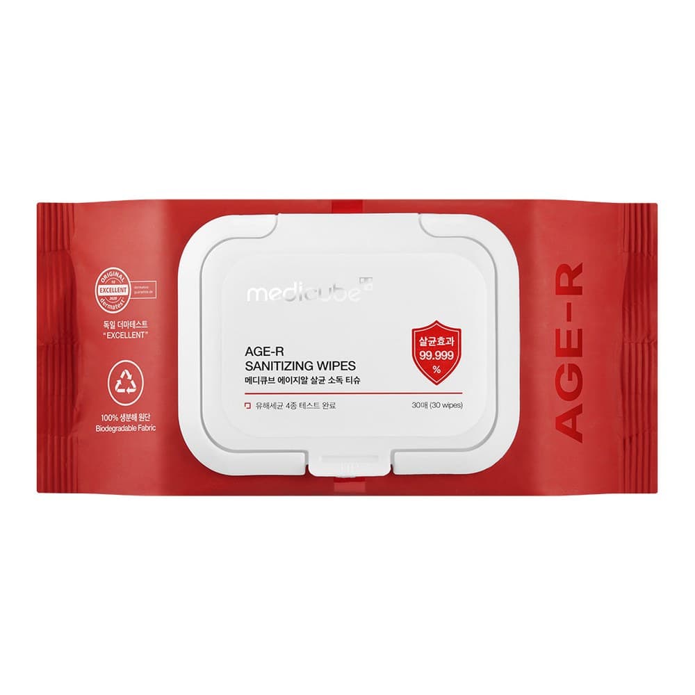 Produto AGE-R Cleansing Wipes · 30 un
