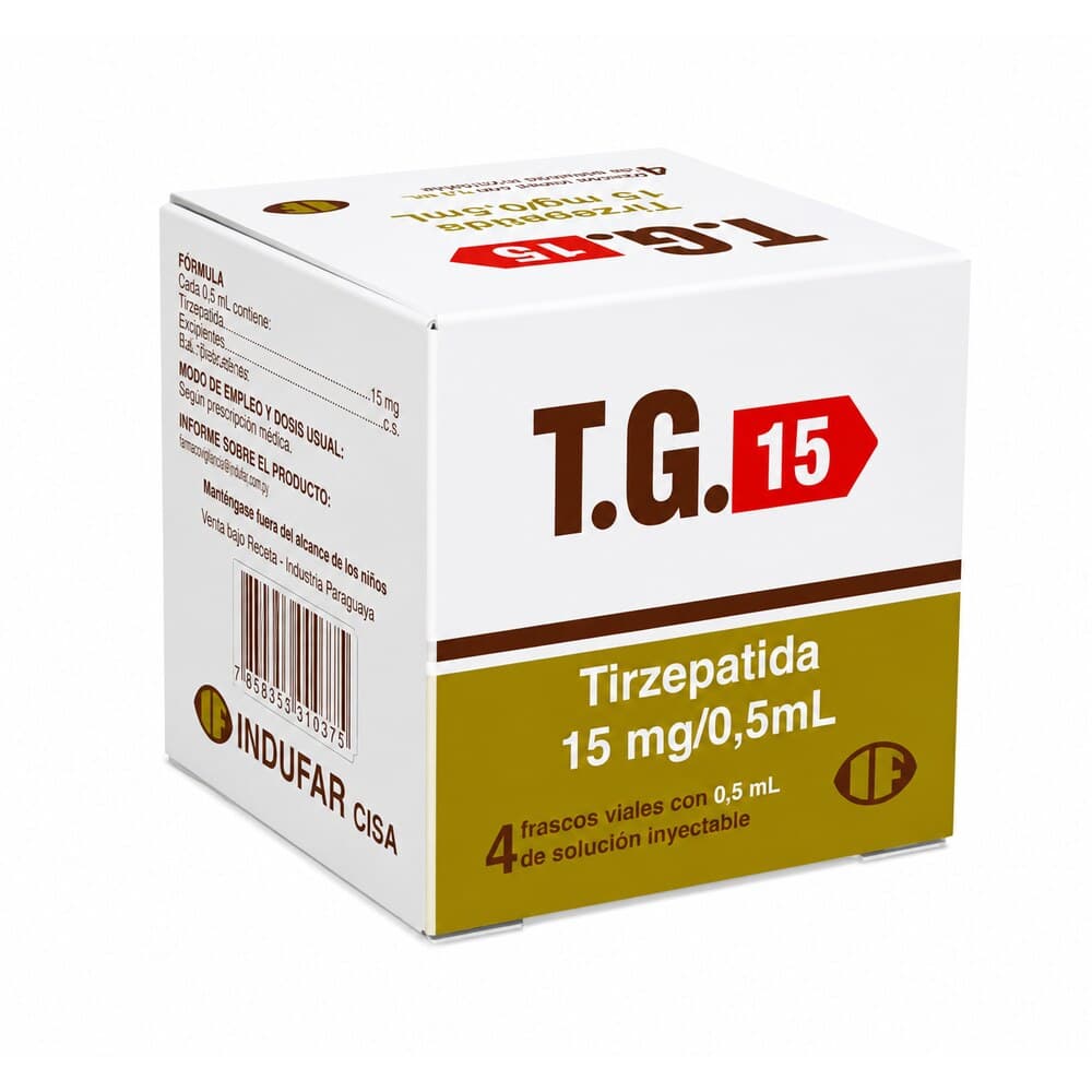 Produto Tirzepatida T.G. — caixa com 4