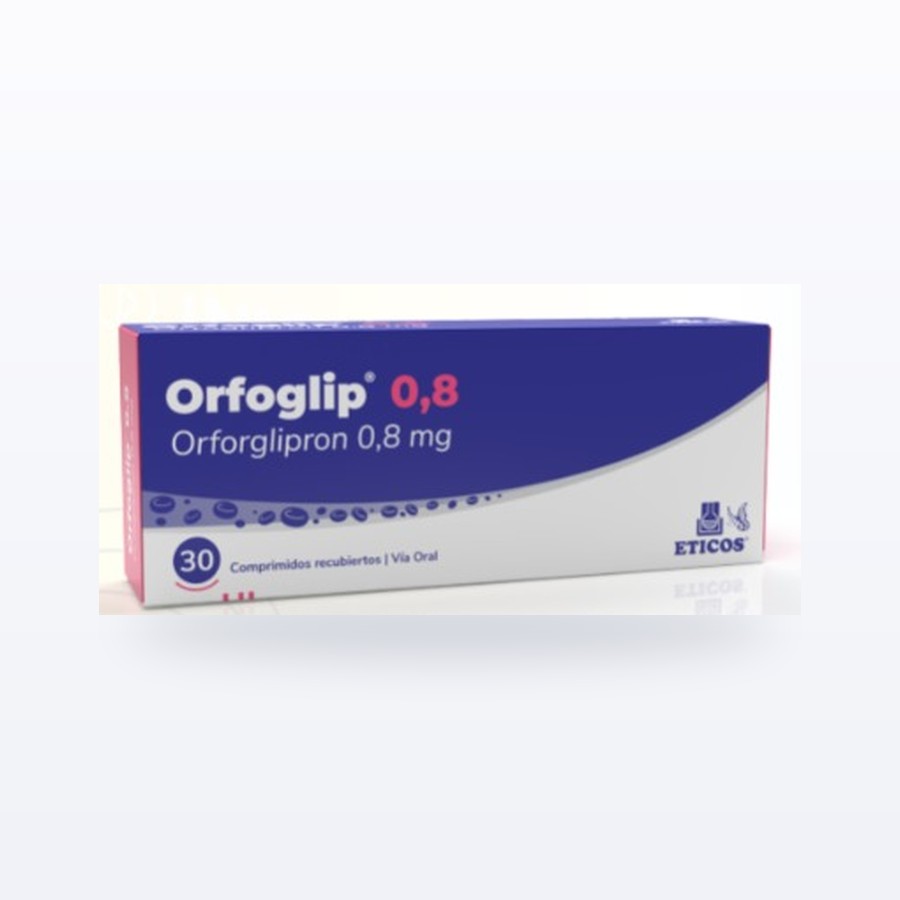 Produto Orfoglip 0,8 mg